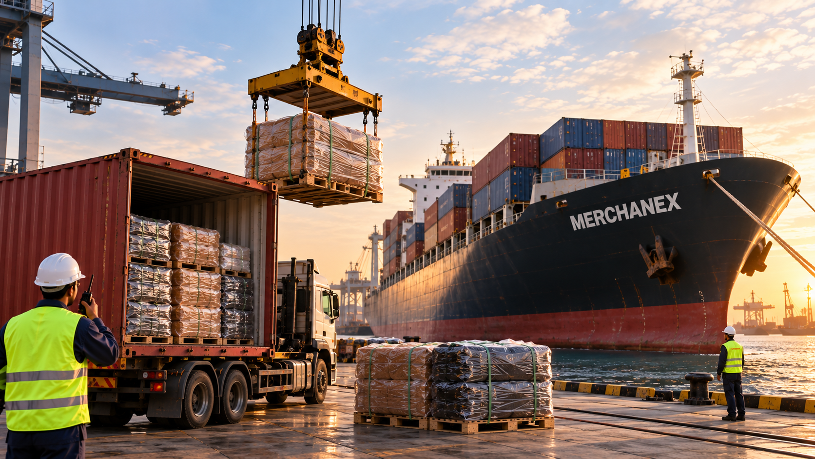 MERCHANEX cargo handling and shipping operations